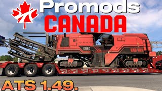 Ats Promods Canada 149 ats [upl. by Kcirred]