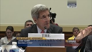 John Kerry “Congressman I don’t need any lessons from you about who I representquot CSPAN [upl. by Ydissahc408]