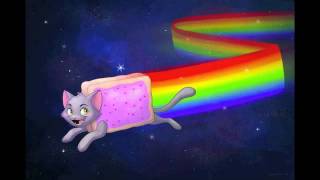 Nightcore Nyan Cat Tribute Nya nya [upl. by Natividad]