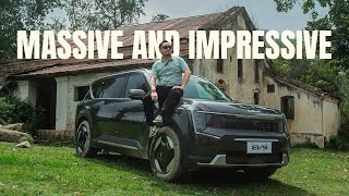 All New KIA EV9 2024 Full Specs  Luxury EV SUV  Interior and Exterior in Nepali [upl. by Beberg]