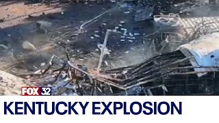 Kentucky factory explosion injures 11 workers as cause remains unknown [upl. by End]