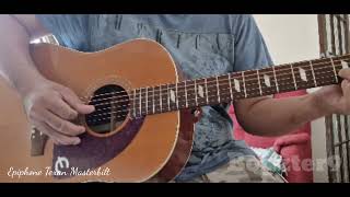 Epiphone Texan Masterbilt Natural Age Vintage 2023 Unboxing [upl. by Bega]