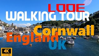 Step by Step in Looe A Journey Through Coastal Cornish Beauty  4K [upl. by Dahl]