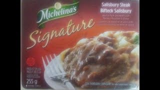 Michelinas Signature Salisbury Steak 2017 [upl. by Natye962]