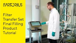 Filter Transfer Set Final Filling Product Tutorial  Learn with Sartorius [upl. by Trilley]