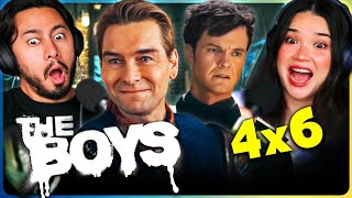 THE BOYS 4x6 REACTION  Karl Urban Jack Quaid Antony Starr Erin Moriarty  Amazon Prime [upl. by Elehcar]