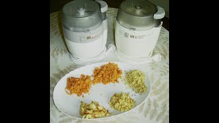 Functional testing Food Chopper Moulinex moulinette SE moulinette ELECTRONIC [upl. by Yesor894]