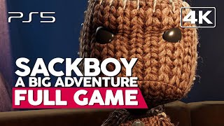 Sackboy A Big Adventure  Full Gameplay Walkthrough PS5 4K60FPS No Commentary [upl. by Neenad]