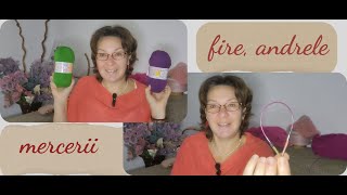 Vlog Fire și accesorii de tricotat merceriiNew yarn accesories yarn shop knitting crochet [upl. by Yankee993]