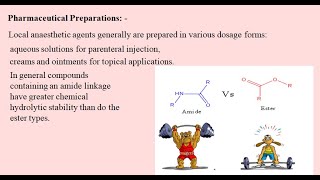 Medicinal Chemistry Local Anesthetics PartI Introduction [upl. by Amelus]