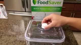 FoodSaver Quick Marinator Review [upl. by Chema]