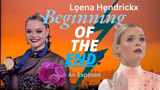 Loena Hendrickx Beginning of the End 😫😬 An Exposee by Kelly Commentates isufigureskating [upl. by Annij]