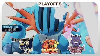 A RAINY DAY  St Louis Rampardos VS Slateport Spirits WBE Playoffs  Pokemon Sun Moon [upl. by Devy]