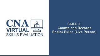 Skill 2 – Counts and Records Radial Pulse Proctor [upl. by Ellohcin]