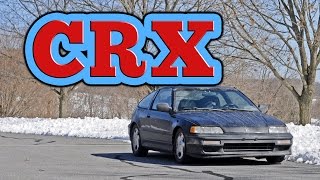 Regular Car Reviews 1991 Honda CRX Si [upl. by Westerfield]