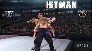 Bret Hart vs Molly Holly  Bad Blood  HitMan  IronMan  Mixed  WWE Smackdown vs Raw [upl. by Konstantin]