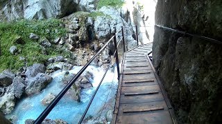 Höllentalklamm Garmisch Partenkirchen Grainau Hammersbach Bayern Wandern [upl. by Cud]