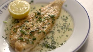 How To Make Sole Meunière With Chef Ludo Lefebvre [upl. by Bernardi500]