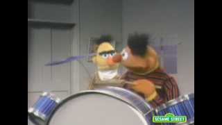 Sesame Street Bert amp Ernie Play Drums [upl. by Rosemonde787]