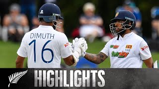 Sri Lanka CounterAttack at Hagley  DAY 1 HIGHLIGHTS  BLACKCAPS v Sri Lanka  Hagley Oval [upl. by Ruddie]