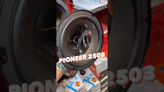 Pioneer TSA2503i  10quot coaxial speaker sound check [upl. by Annaid]