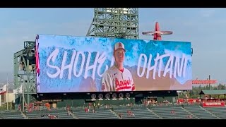 Angels vs Oakland Athletics starting lineups 8322 Shohei Ohtani starting pitcherDH [upl. by Gallenz]