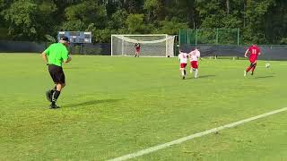 Wake Soccer Wolves Boys vs JV Wilmington Christian Academy First Half [upl. by Emerick]