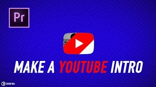 Make a Youtube Intro in Premiere Pro with Standard transitions  Chung Dha [upl. by Ax]