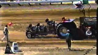 1994 NTPA Tomah 8400 Unlimited modified tractor pull [upl. by Einal]