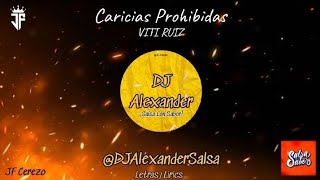 Caricias prohibidas  Viti Ruiz LETRA [upl. by Braynard712]