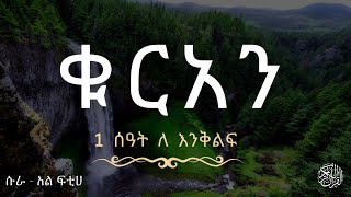 ቁርአን ለ እንቅልፍ  ሱራ  አል ፍቲሀ  ልባቹ እንዲረጋጋ ይህን ይስሙ  Quran 1 hour For Sleeping  Amharic hadees ቁርአን [upl. by Morten771]