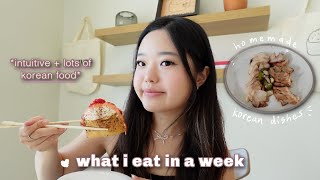 🍘 what i eat in a week homemade korean food orange county eats with friends 🍜 [upl. by Ennaihs]