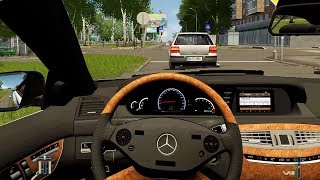 City Car Driving  MercedesBenz CL65 AMG  Street Racing [upl. by Morley]