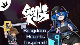 A Kingdom Hearts inspired Indie Game  GENOKIDS Early Look [upl. by Doughman]