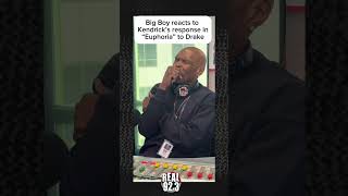 Big Boys Reaction To Kendrick Lamars quotEuphoriaquot Diss Track to Drake amp J Cole [upl. by Ofori]