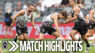 MATCH HIGHLIGHTS  Mixed Touch  2022 NRL All Stars Indigenous vs Māori [upl. by Faustine]