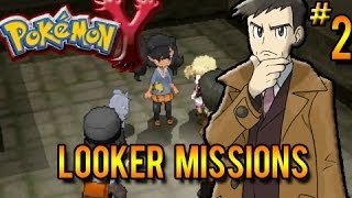 Pokemon X amp Y Looker Bureau Missions Part 2 Befriending Mimi [upl. by Hilary]