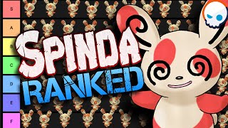 Ranking Every Spinda The Definitive Tier List  Pokemon Tierlist [upl. by Ahsinnek]