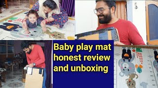 The best baby crawling mat review and unboxing Amazon baby play mat review [upl. by Grimona]