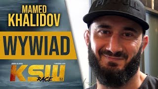 Mamed Khalidov quotNie chcę pasa bo nie będę go broniłquot [upl. by Len]