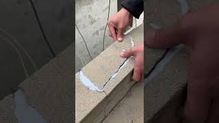 Crack repair roof leak good quality waterproof repair Afei waterproof shop [upl. by Beach]