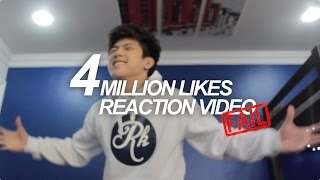 4 MILLION LIKES REACTION VIDEO FAIL  Ranz Kyle [upl. by Kutchins]