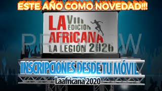 Inscripciones a través de tu Móvil o Tablet de La Africana 2020 [upl. by Ingaborg]