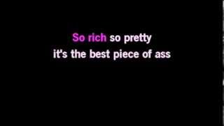 Mickey Avalon So Rich So Pretty Karaoke [upl. by Rob91]