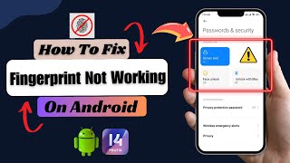 How To Fix Fingerprint Sensor Not Working  Fingerprint Problem On Android [upl. by Chris]