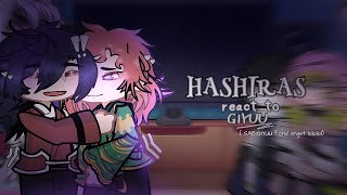 ⭐️ „ HASHIRAS react to Giyuu   Sabito   🌷  sabigiyuu   PART 2   kny  au SATIRE [upl. by Marzi642]