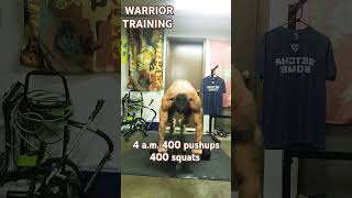 4 am Warrior training fitnessmotivation motivation workout bodyweightworkout fitnessgoals [upl. by Braeunig651]