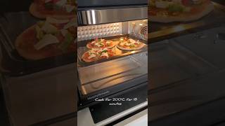 Homemade pizza in OTG oven 😋 trendingshorts [upl. by Robert]