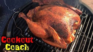 Easy Smoked Turkey on the Char Griller Akorn [upl. by Alidia552]