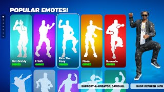 The Top 100 RAREST Fortnite Emotes [upl. by Amocat]